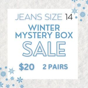 Winter Mystery Box Jeans Size 14